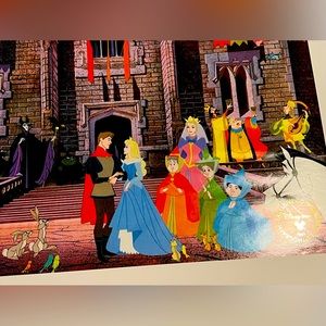 Disney- Disney Store 2003 Sleeping Beauty Commemorative Lithograph